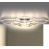 Srebrny plafon LED 110x90cm 3000K 70Watt - P141